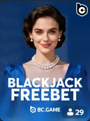Blackjack Freebet BC Game Saint-Martin game cover