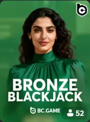 Bronze Blackjack BC Game Saint-Martin game cover