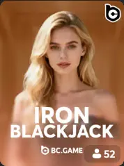 Iron Blackjack BC Game Saint-Martin game cover